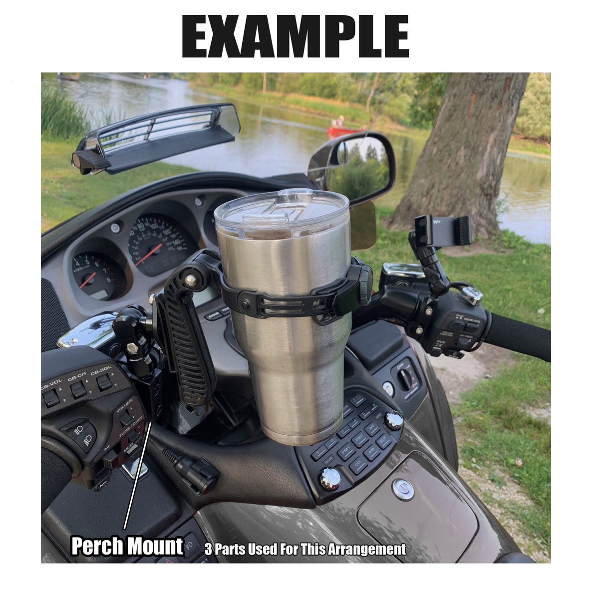 PERCH / BRAKE / CLUTCH MOUNT | 20 SERIES™ | 20MM BALL & DOVE TAIL