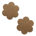 5-Pack: Daisy: Honey Suede Flower by J. Valentine Nipple Pasties by Pastease® o/s
