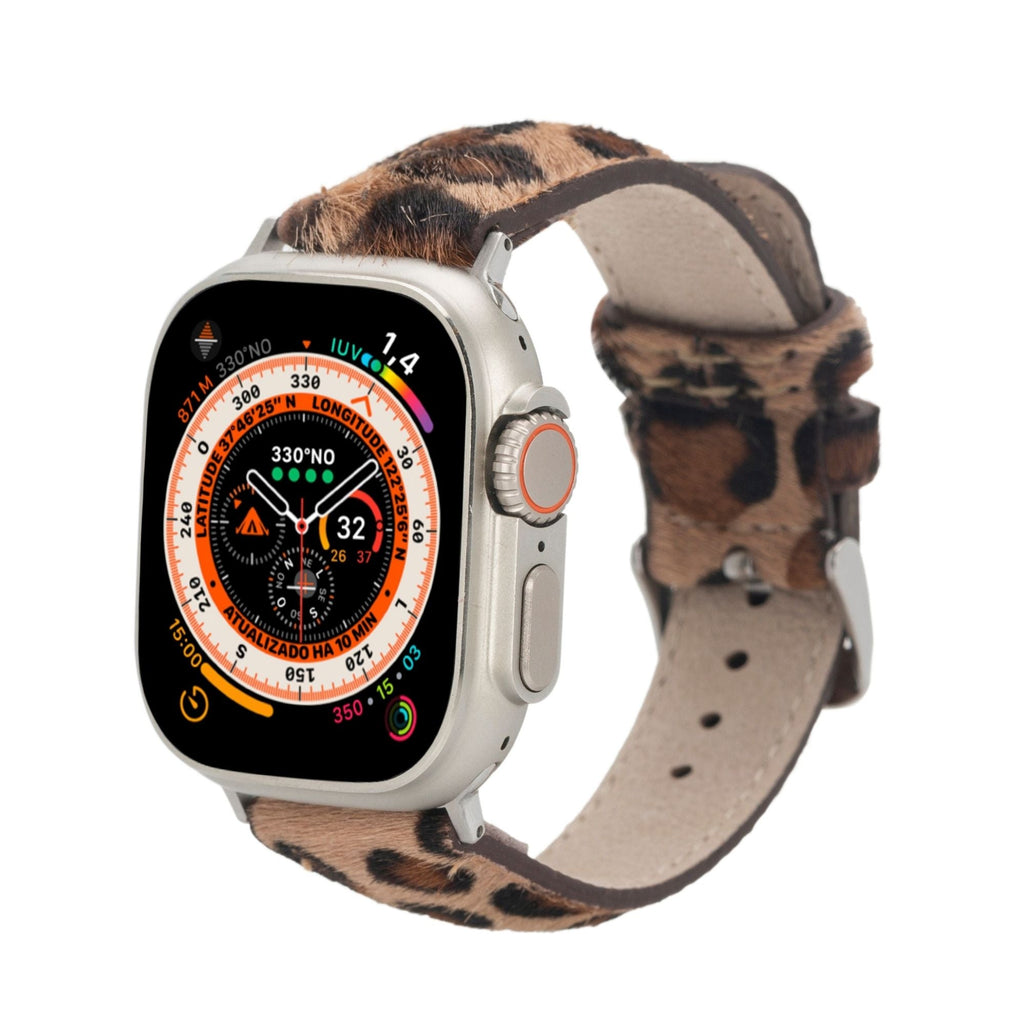 Guernsey Leather Bands for Apple Watch 9, Ultra 2 & SE
