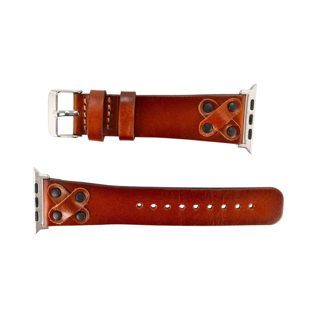Hulett Leather Bands for Apple Watch 9, Ultra 2 & SE
