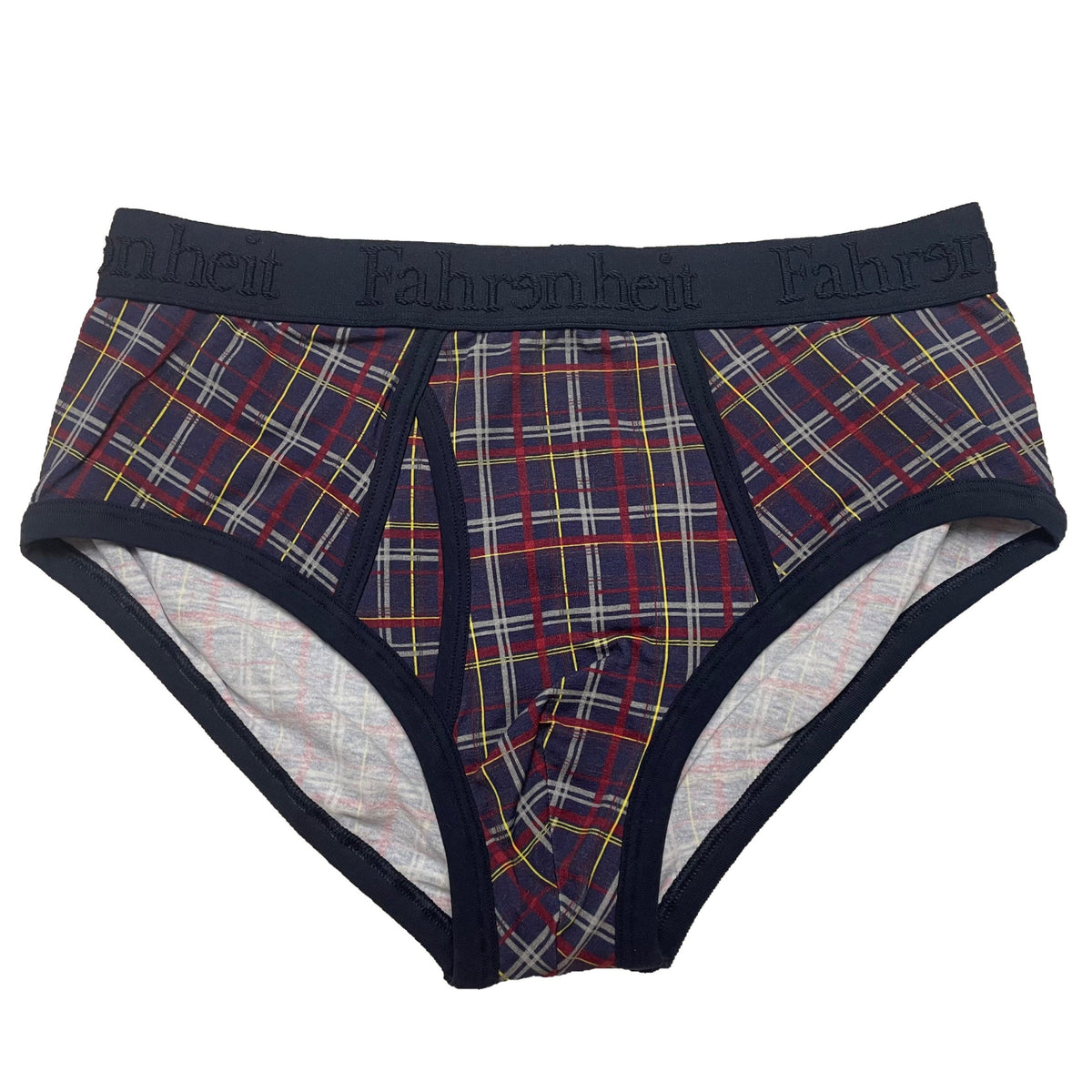 Wayne Brief/ Blue Plaid