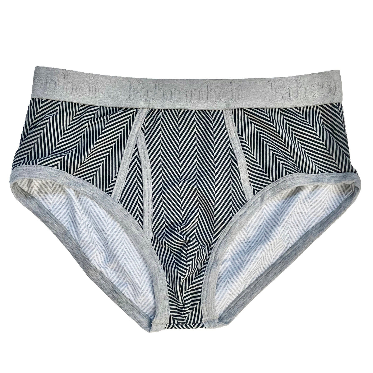 Wayne Brief/ Grey Herringbone