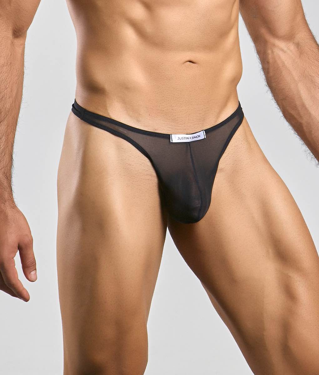 Justin + Simon Classic Tanga Mesh