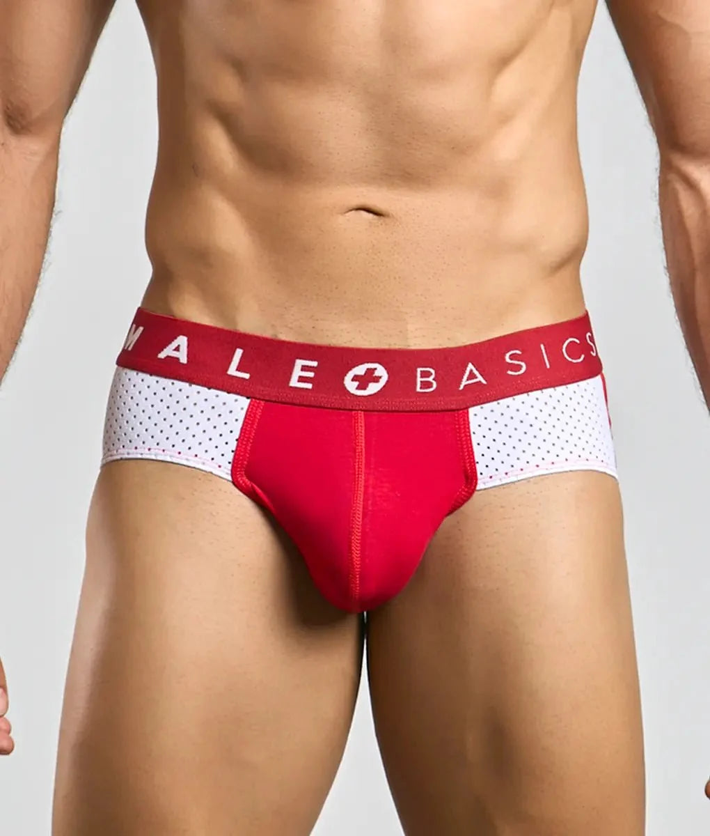 MaleBasics Spot Brief-Red-