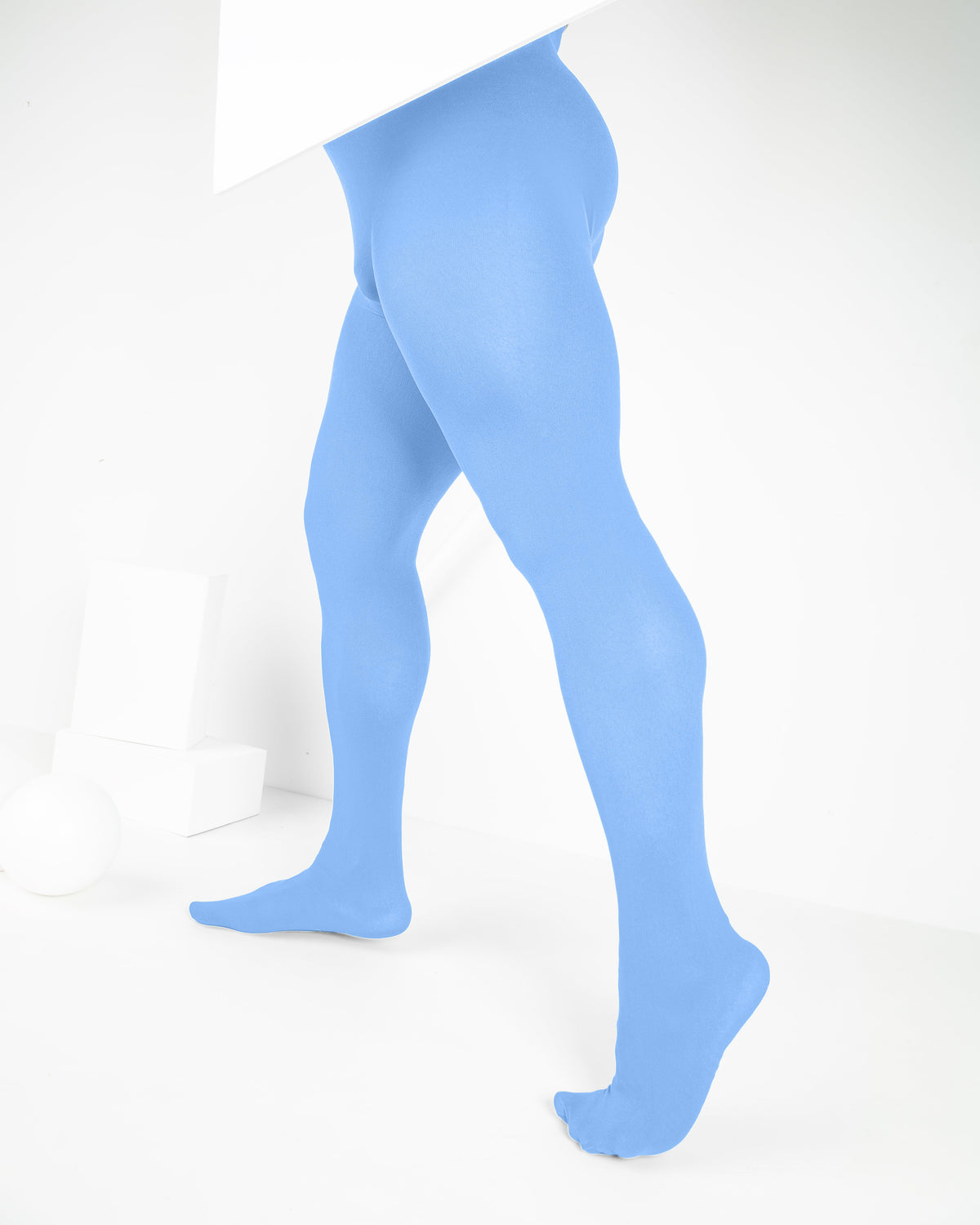 Nylon Spandex Tights 60 Denier - Sky Blue