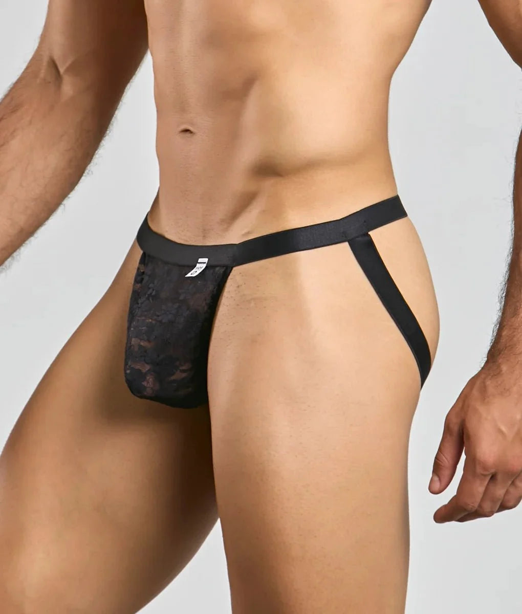 MOB Sexy Mesh & Lace Jockstrap