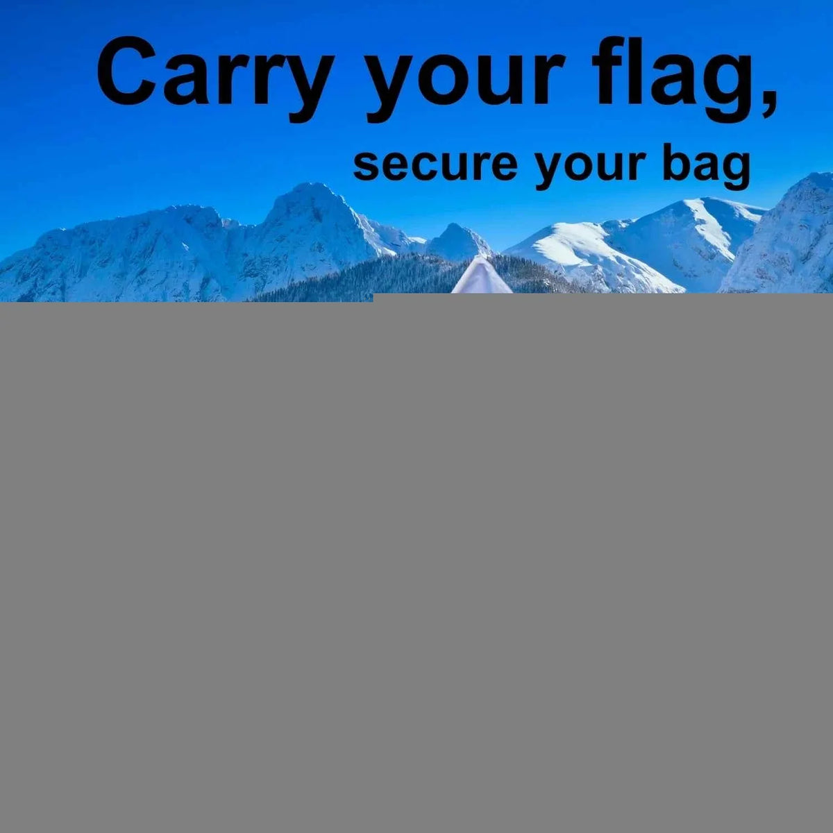 Smart Bag Security Tag -  Poland  Flag [Pack 2]