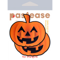 5-Pack: Pumpkin: Spooky Halloween Jack O' Lantern Nipple Pasties by Pastease® o/s