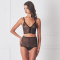 Amoralle Sheer Mesh Lingerie Set