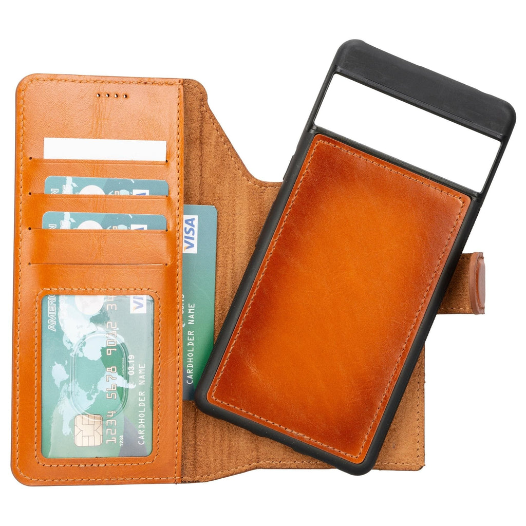 Sheridan Detachable Leather Google Pixel 8 Wallet Case