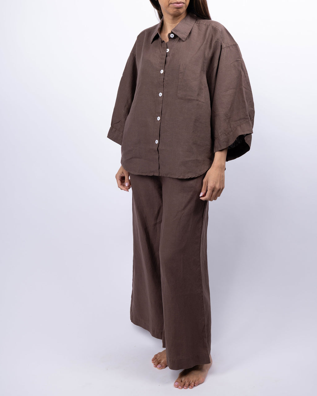 Vivian Linen Loungewear Set